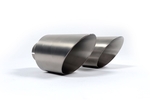 These are Milltek Sport's ultra-lightweight brushed Titanium tips for the Subaru BRZ. 1251